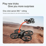 M5 Brushless Retractable Screen Drone with Live View, Optical Flow, Gesture Photo, 50x Zoom, One-Key V1232-WRJ-M5-001