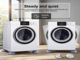 12Pcs Anti-Vibration Pads for Washing Machine and Appliances, Universal Shock-Absorbing & V1366-AZ2-W-15227