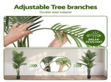 Artiss 180cm Artificial Palm Tree Faux Trees Indoor Decor Artificial Plants Lifelike Plant 1.8M AP-TREE-PALM-180