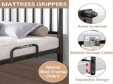 Anti Non Slip Mattress Retainer Bar Holder in Place Mattress Slide Stoppers Metal Bed Gripper to V1192-AZ-W-22829