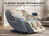 Livemor Massage Chair Electric Recliner Home Massager 3D Opal MASCHR-B-3D-OPAL-GY