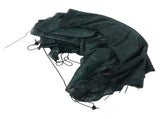 Foldable Chicken Tunnels with Green Plastic Sunshade Cover for Outdoor Garden Use, and Portable V1366-AZ2-W-17402