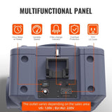 Air Scrubber with 3-Stage Filtration, Stackable Negative Air Machine 550 CFM, Air Cleaner with V952-KQXDQJ3550CFMCXVVV3