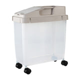 Airtight Pet Food Storage Container for Dog Cat Food Up to 10lbs Large Dry Food Bin with Measuring V1189-LWWAL-20260401-05494