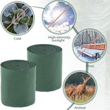 4Pack 15m Tree Wrap Cold Proof Cloth Thick Garden Greening Warm Wrap Sun Protection and Frost V1107-119-25286-GRN-4PACK