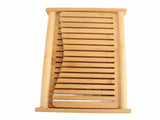 Bamboo Foldable Bread Slicing Guide Toast Loaf Cutting Guide Slicing Maker Kitchen DIY Baking Pastry V1294-YM0521-3118230006411