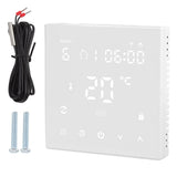 WiFi Thermostat Digital Touch Screen APP Voice Control Smart Thermostat with Auto Calibration for V1294-YM0718-3113220190911