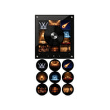 Magnetic Fridge Vinyl Music Box Decor, Rotating Mini Magnetic Fridge Music Player with NFC Discs, V1192-AZ-W-34212