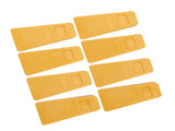8PCS Cutting Wedges Plastic Chainsaw Wedges 5.5in Logging Wedges for Tree Cutting Falling Bucking V1294-YM0706-3111230223811