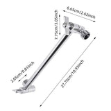 Shower Head Extension Arm Adjustable 10" Shower Head Extender Solid Brass Construction Universal V1366-AZ2-W-28081