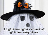 2pcs Halloween Decorations Indoor,Ghost Decor with String Lights Remote Control,Halloween Party V1107-129-29811