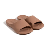 Archline Rebound Orthotic Slides Flip Flop Thongs Slip On Arch Support - Putty - Euro 40 V563-AHS00103-40