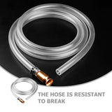 SWETRACE 1Pack Multi Color Gas Siphon Hose For Oil Change Fluid Transfer Emergency Use V1189-LWWAL-20260327-03792
