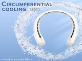 Portable Strong Wind, Adjustable, 360&deg Cooling, Super Quiet, No Blade Design, No Hair Twisting, Even V1366-AZ2-W-07502