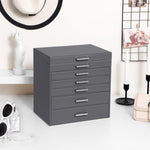 Jewellery Grey Box, 6 Layers, 5 Drawers V178-81312