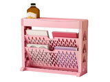 Book Rack Storage Bookshelf Small Storage Bookshelf Bookcase Large Capacity Easy Access for Living V1294-YM0901-3116230016112