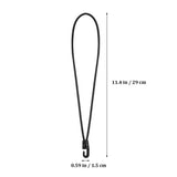 25Pcs Short Bungee Cords with Hooks Black Elastic Tie Downs for Outdoor Camping and Storage V1369-AZ3-W-14550