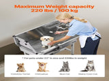 86.4 cm Dog Washing Station, Stainless Steel Pet Grooming Tub Bathtub, Professional Dog Wash Sink V952-BXGCWYG34CZJQTV6N002V0