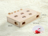 Whack-A-Mole Cat Toy - Interactive Puzzle Box V888-ELOSUNG45813