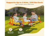 Kids Seesaw 90 kg Capacity Metal Rocking Teeter Totter with Handles V952-WGDZDQQBJS3RPB7KK001V0