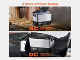 Portable Car Refrigerator Freezer Compressor 55L Dual Zone for Car Home V952-WLCZBXX55LSM46682V3