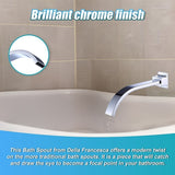 180mm Bath Spout Polished Chrome Finish V63-826441