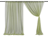 1 Pcs Wedding Party Props Veil Background Decoration Background Cloth V1294-YM0523-220330LD0511