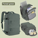 Multi-Compartment Travel Backpack with Shoe Storage and Wet-Dry Separation V888-ELOSUNG10944