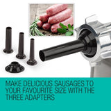 EuroChef Meat Grinder Electric Mincer Sausage Filler Kebbe Maker V219-COKGRNEUCA1M8