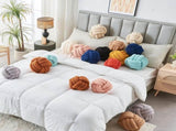 Decorative Throw Knot Pillow Ball for Home Chair Sofa Couch Bed Aesthetic Round Decor Pillows V1259-DP01-A-3431