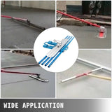 Bull Float Magnesium Concrete Float 48 x 8" Round End Concrete Float Tool Cement Tool Bull Concrete V952-48CSNMZ48X8TYDGJBV0