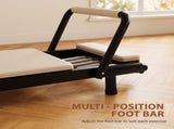 Powertrain Lyra Pilates Reformer Machine Foldable Multifunctional Home Gym Equipment Exercise T PLT-JYI-820-BE