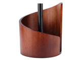 Mountain Paper Towel Holder Wooden Countertop Freestanding Paper Towel Roll Holder Stand for Kitchen V1294-YM0901-3112250039712