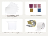 Screen Printing Kit, 3 Pieces Aluminum Silk Screen Printing Frames 25x36/20x30/15x25 cm 110 Count V952-SYKJZHCCG3110ZNMRV0
