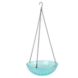 Solar Bird Bath Fountain Sturdy Plastics Hanging Bird Bath Bubbler Fountain Bird Feeder for Outdoor V1294-YM0901-3111240307511