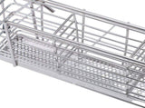 Kitchen Sink Dish Rack with Chopsticks Holder Stainless Steel Expandable Dish Drying Draining Basket V1294-YM0901-3118250163611