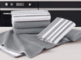 Homaxy Premium Kitchen Towels, Large 380 GSM Kitchen Hand Towels and 100% V1258-DP02-F-124