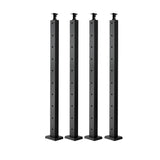 4-Pack Cable Railing Post, 914x25x50 mm Horizontal-Hole Deck Railing Post with Pre-Drilled Holes, V952-4JZLGZXHS914UUOI6001V0