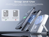CHOETECH B743-WH 10000mAh PD20W Magnetic Power Bank with Holder White V28-ELECHOB743WH