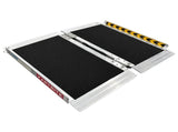 Kartrite Aluminium Wheelchair Ramp 2FT Mobility Ramp with High Grip Surface Safety Side Rails L RAM-WCR-R03-2FT
