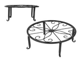 Wrought Iron Plant Stand Flower Pot Holder Stand Indoor Outdoor Display Rack Room Decor V1294-YM0721-3115210017411