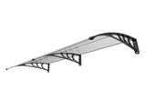 Window Door Awning Canopy 965 x 1987 mm, UPF 50 Polycarbonate Entry Door Outdoor Window Awning V952-MCZYPYCBS4080JUOZV0