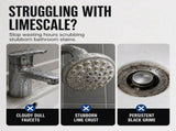 Limescale & Black Grime Cleaner,Limescale Remover Spray Bathroom Cleaner For Hard Water V1369-AZ3-W-08085