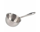 Butter Warmer Pot, Flat Induction Bottom Stainless Steel Mini Hot Milk Saucepan, 150ml V1263-JX-2985