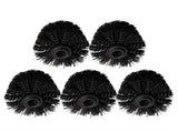 5 Pcs Brush Head Toilet Eco Refills Scrubber Heads Brushes Bowl Black V1189-WXFWAL-20260326-02136