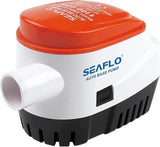 SEAFLO 12V 1100GPH Automatic Bilge Pump Marine Boat Auto Submersible Pump V201-QHGMMOREONE026