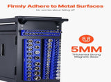 Magnetic Socket Organizer Set, 6PCS Socket Holder, 1/4'', 3/8'' & 1/2'' Metric SAE Socket Trays with V952-TTJCXSHL6JTC3DNUPV0