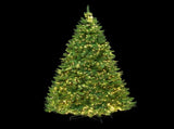 Jingle Jollys Christmas Tree 2.7m Xmas Tree Decorations 1800 LEDs 1831 Tips 8 Light Modes XM-TR-E-WELL-9F-LED-N