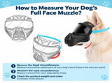 Protective Dog Goggles Full Face Mask with Breathable Muzzle for Medium to Large Dogs, Windproof V1341-ZY-DJ3SF8TE-BLACK