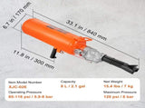 Tire Bead Seater, 2.1 Gal/8 L Air Tire Bead Blaster, 120 PSI Handheld Bead Bazooka, Upgraded V952-LTBCQS8145PSIQFEKV0